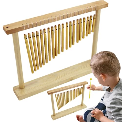 Musikalisches Glockenspiel-Instrument, einreihiges Tisch-Windspiel, , Musik-Schlaginstrument mit Schlägel, Musik-Schlaginstrument mit Schlägel für Klassenzimmer, Zuhause, Schule von Generisch