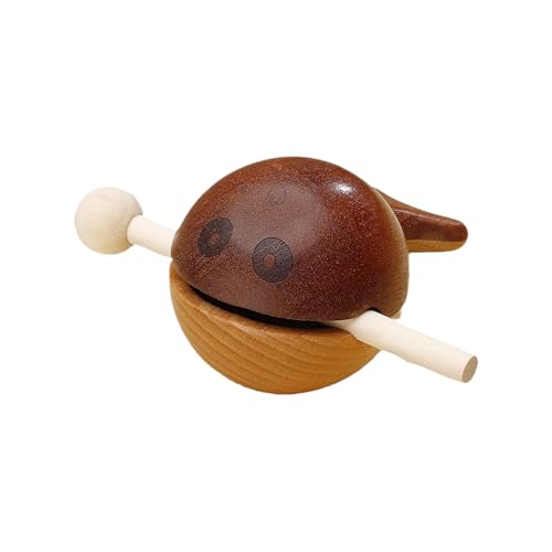 Musikinstrument Sound Block - Fair Handy Percussion Instrument | Guiro Croaking Holzfrosch mit Mallet | Holzfischtempelblock | Holzfisch -Schlagzeug -Percussion -Spielzeuginstrument Fischtrommel Ornam Musikinstrument Sound Block - Fair Handy Percussion Instrument | Guiro Croaking Holzfrosch mit Mallet | Holzfischtempelblock | Holzfisch -Schlagzeug -Percussion -Spielzeuginstrument Fischtrommel Ornam von Generisch