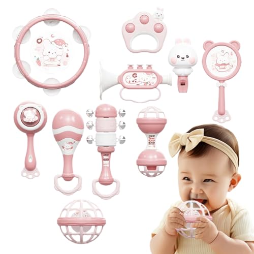 Musikinstrumente Für Kleinkinder,Pädagogisches Schlagzeug Musikspielzeug Zur Früherziehung | Sinnesfördernde Percussion Instrumente Ab 18 Monaten Für Zuhause Musikinstrumente Für Kleinkinder,Pädagogisches Schlagzeug Musikspielzeug Zur Früherziehung | Sinnesfördernde Percussion Instrumente Ab 18 Monaten Für Zuhause von Generisch