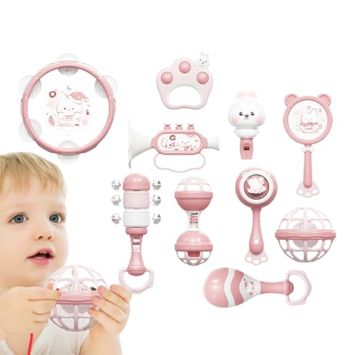 Musikinstrumente Für Kleinkinder,Pädagogisches Schlagzeug-Spielzeug Zur Musikalischen Früherziehung - Pädagogisches Mehr-Sinne Lernspielzeug Für Kinderzimmer Reisen Krippe Ab 18 Monaten Musikinstrumente Für Kleinkinder,Pädagogisches Schlagzeug-Spielzeug Zur Musikalischen Früherziehung - Pädagogisches Mehr-Sinne Lernspielzeug Für Kinderzimmer Reisen Krippe Ab 18 Monaten von Generisch
