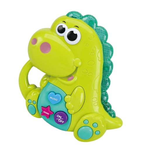 -Musikspielzeug, Musikspielzeug für | Dinosaurier Cartoon Baby Aktivität Spielzeug mit Musik | Kleine lustige Instrumente für den Kindergartenausflug zu Hause -Musikspielzeug, Musikspielzeug für | Dinosaurier Cartoon Baby Aktivität Spielzeug mit Musik | Kleine lustige Instrumente für den Kindergartenausflug zu Hause von Generisch