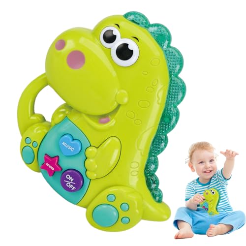 -Musikspielzeug, Musikspielzeug für | Netter Cartoon Dinosaurier Frühes Lernen Klavierspielzeug - Kleines lustiges Bildungsspiel für den Kindergartenausflug zu Hause -Musikspielzeug, Musikspielzeug für | Netter Cartoon Dinosaurier Frühes Lernen Klavierspielzeug - Kleines lustiges Bildungsspiel für den Kindergartenausflug zu Hause von Generisch