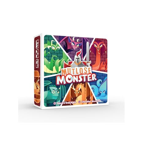 Mutlose Monster Spiel - Asymmetrisches Bluffspiel für 2 Personen, Strategie, Verlies entkommen, Monsterkarten, Logik und Täuschung Mutlose Monster Spiel - Asymmetrisches Bluffspiel für 2 Personen, Strategie, Verlies entkommen, Monsterkarten, Logik und Täuschung von Generisch