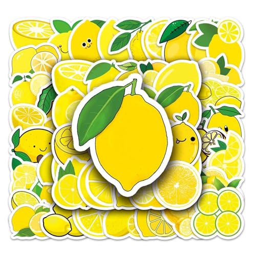 Obst Sticker Pack, 50 Stück Lichtechte Ästhetische Aufkleber, Zarte PVC-Zitronen-Aufkleber, Obst-Graffiti-Aufkleber, Multifunktional-Cartoon-Frucht-Aufkleber, Party-Dekoration, Zubehör Für Obst Sticker Pack, 50 Stück Lichtechte Ästhetische Aufkleber, Zarte PVC-Zitronen-Aufkleber, Obst-Graffiti-Aufkleber, Multifunktional-Cartoon-Frucht-Aufkleber, Party-Dekoration, Zubehör Für von Generisch