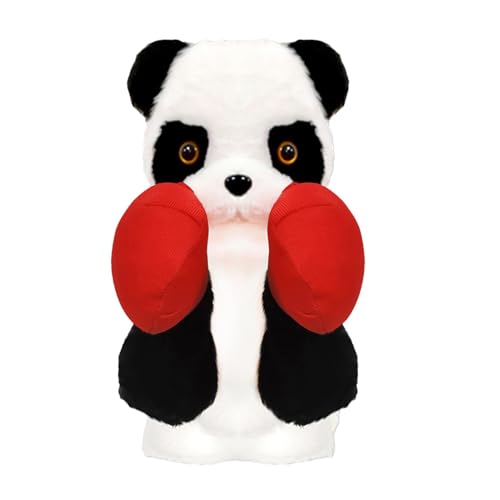 Panda-Handpuppe, Box-Handpuppenspielzeug | Cartoon Panda Plüschtier,Lustige Handpuppen, weiches Kinderspielzeug für Kindergarten, Vorschule, Versammlungen von Generisch