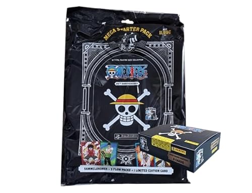 Panini One Piece 25th Anniversary Trading Cards / 1x Starterpack + 1x Display je 18x Booster von Generisch