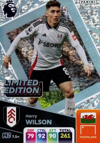 Panini Premier League 2024 2025 Harry Wilson Limited Sammelkarte von Generisch