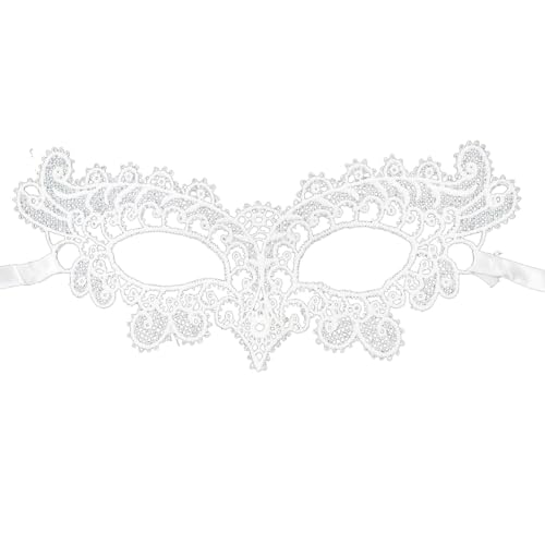 Party Madi Gras Kostüm Venezianische Spitze Ball Masken für Maskerade Ball Karneval Dekorationen Kostüme Maske Stirnbänder 2025 Karneval Masken Outfit Kopfbedeckung Karneval Masken Damen von Generisch