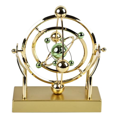 Perpetual Motion Machine – Schaukelball Desktop-Ornament – Newton Swing Ball pädagogisch für Kinder und Jugendliche, wissenschaftliche Tischdekoration Perpetual Motion Machine – Schaukelball Desktop-Ornament – Newton Swing Ball pädagogisch für Kinder und Jugendliche, wissenschaftliche Tischdekoration von Generisch