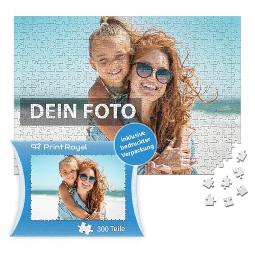 Personalisierte Hölzern Puzzle- Fotopuzzle 35 bis 500 Teile, Personalisierte Geschenke - Dein Bild als Puzzle - Puzzle selbst gestalten (300 Teile) von Generisch