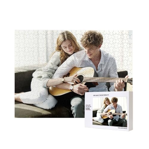 Personalisierte Jigsaw Puzzle benutzerdefinierte 300/500/1000 Stück hölzerne Puzzles Machen Sie Ihre eigene Familie Foto Puzzle Spielzeug Geschenk für Erwachsene und Kinder Teens von Generisch