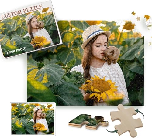 Personalisierte Puzzle mit Foto - Puzzle mit eigenem Bild - Individuelles Puzzle mit Foto-Schachtel 300/500/1000 Teile (300 Teile) von Generisch