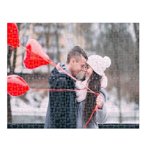 Personalisiertes Puzzle,Puzzle Mit Eigenem Foto,Gestalte Dein Individuelles Fotopuzzle für Geburtstage, Muttertag, Valentinstag & Hochzeiten - 120/500/1000 Teile (1 Bild, 500 pcs) von Generisch