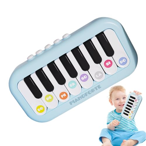 Piano Toy Keyboard, Early Learning Educational Piano Keyboard, Electronic Kids Instruments, Pocket Size Preschool Keyboard Toy, Educational Electric Piano Toys, Interactive Music Keyboard Toy von Generisch