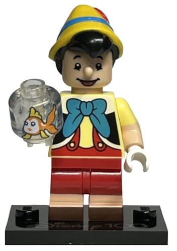 Pinocchio, Lego Minifiguren Serie 71038, Disney 100 von LNEE