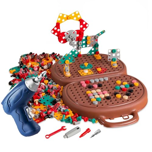 Play Toolbox with Drill | 203 Teile Kinder Bohrschrauber Spielzeug | Lernspielzeug Set Für Kinder Nach Der Schule Geburtstag Klassenfest Outdoor Reise Familie Play Toolbox with Drill | 203 Teile Kinder Bohrschrauber Spielzeug | Lernspielzeug Set Für Kinder Nach Der Schule Geburtstag Klassenfest Outdoor Reise Familie von Generisch