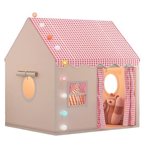 Playhouse Kids Indoor, Indoor Game Toy House | Großer Stoff mit atmungsaktivem Design, Unterschlupf für zu Hause für den Innenbereich für die kleinsten Zufluchtsspiele und Unterhaltung Playhouse Kids Indoor, Indoor Game Toy House | Großer Stoff mit atmungsaktivem Design, Unterschlupf für zu Hause für den Innenbereich für die kleinsten Zufluchtsspiele und Unterhaltung von Generisch