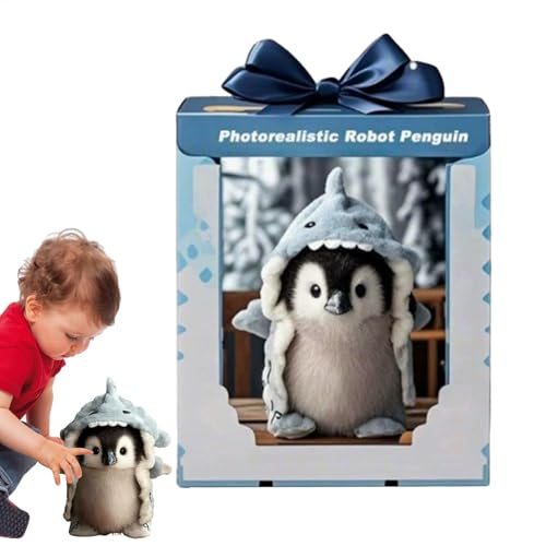 Plüsch -Tierpinguin -Puppe, simuliertes Pinguin Plüschspielzeug | Realistische weiche Plüschtierfigur - Entzückende komfortable Touch ausgestopftem Pinguin -Spielzeug für Wohnzimmer, Schlafzimmer, von Generisch