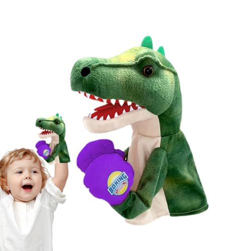 Plüschpuppen | Kinder-Dinosaurier-Puppen | Wiederverwendbare Dinosaurier-Handpuppen, Dinosaurier-Spielzeug, Tier-Fingerpuppen Für -Mädchen, Kinder, Kleinkinder von Generisch