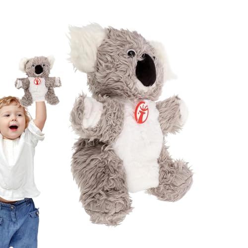 Plüschtiere Spielzeug,Koalabär Handpuppen | Realistische Koala-Puppen,Stofftier-Spielbegleiter, Stoffpuppen, kreatives Spielen für Männer, Frauen, Kinder von Generisch