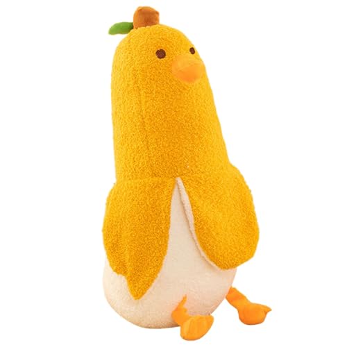 Plush Duck Doll, Soft Stuffed Banana Duck, Sleeping Duck Pillow, Animal Pillow for Living Room, Duck Plush Pillow for Bedroom, Comfortable Animal Pillow, Banana Duck Plush Toy, Duck Sleeping Pillow von Generisch