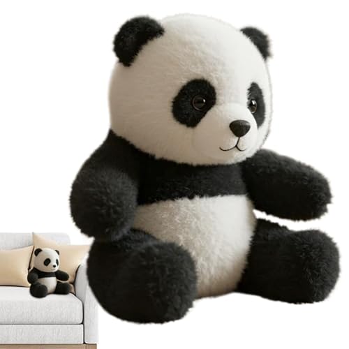 Plush Tier Puppen Für Kinder - Niedliche Plüsch Panda Spielfigur Für Tischdekoration | Kuscheltier Sammlerstück Wohndeko Für Jugendliche Und Erwachsene Plush Tier Puppen Für Kinder - Niedliche Plüsch Panda Spielfigur Für Tischdekoration | Kuscheltier Sammlerstück Wohndeko Für Jugendliche Und Erwachsene von Generisch