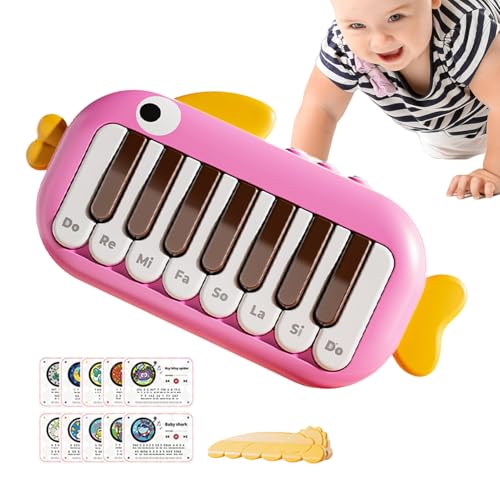 Pocket Piano for Kids Miniatur Tastatur mit 25 Tasten, tragbar – leichtes Reisewerkzeug | Electronic Sound Toy, Baby Beginner Musical Present, Musik-Gadget | Urlaubsbegleiter | Ear Pocket Piano for Kids Miniatur Tastatur mit 25 Tasten, tragbar – leichtes Reisewerkzeug | Electronic Sound Toy, Baby Beginner Musical Present, Musik-Gadget | Urlaubsbegleiter | Ear von Generisch