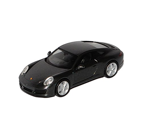 Porsch. 911 991 Carrera 4 Coupe Grau Modell Ab 2012 Ab Facelift 2015 H0 1/87 Herpa Modell Auto von Generisch