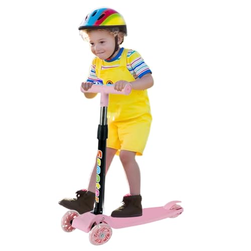 Portable Scooter, Foldable Mobility Scooter, Foldable Children's Three-Wheeled Flashing Bike | for Ages 2-8 Boys Girls Outdoor Riders Commuting Travel Camping Backpacking Outdoors Beginners Portable Scooter, Foldable Mobility Scooter, Foldable Children's Three-Wheeled Flashing Bike | for Ages 2-8 Boys Girls Outdoor Riders Commuting Travel Camping Backpacking Outdoors Beginners von Generisch