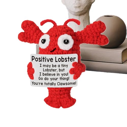 Positiver Emotionale Puppe - Positive Häkeltiere,Motivierendes Geschenk in Form für Mütter Kollegen Teenager Lehrer Geburtstag und Weihnachten Positiver Emotionale Puppe - Positive Häkeltiere,Motivierendes Geschenk in Form für Mütter Kollegen Teenager Lehrer Geburtstag und Weihnachten von Generisch