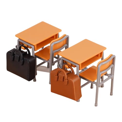 Puppenhaus Miniaturen Artikel | Puppenhaus Deko - Klassenzimmer Schulranzen Modelle Schreibtisch-Deko Für Kinder Spielzimmer Einrichtung Puppenhaus Miniaturen Artikel | Puppenhaus Deko - Klassenzimmer Schulranzen Modelle Schreibtisch-Deko Für Kinder Spielzimmer Einrichtung von Generisch