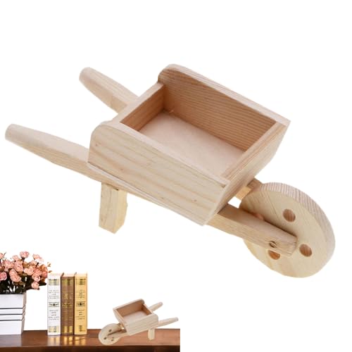 Puppenhausmöbel - Miniaturpuppenmöbel Trolley Statue Set, kleine Holzmöbelzubehör für Puppenhausdekoration | Miniaturen Spielen für Kinder Girls ältere Sammler, Handwerksgeschenk Puppenhausmöbel - Miniaturpuppenmöbel Trolley Statue Set, kleine Holzmöbelzubehör für Puppenhausdekoration | Miniaturen Spielen für Kinder Girls ältere Sammler, Handwerksgeschenk von Generisch