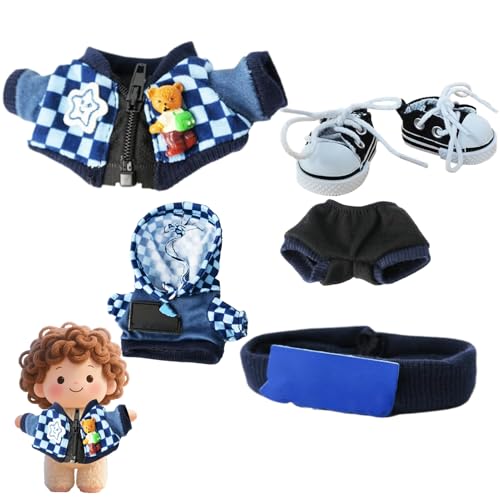 Puppenkleidung, Puppenzubehör Und Outfit-Set, Mode Spielzeug Deko für Sammler Kinder Mädchen Geburtstag Rollenspiel Weihnachten Puppenkleidung, Puppenzubehör Und Outfit-Set, Mode Spielzeug Deko für Sammler Kinder Mädchen Geburtstag Rollenspiel Weihnachten von Generisch