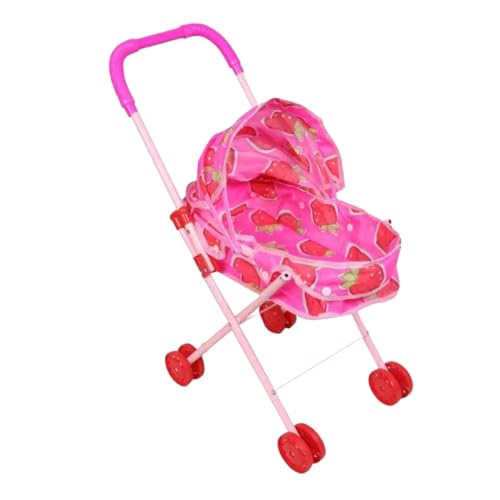 Puppenwagen - Kinder Puppenwagen Mit Sonnendach | Klappbarer Kinderwagen,Für Mädchen Reise Party Zuhause Geburtstag Schule Outdoor Puppenwagen - Kinder Puppenwagen Mit Sonnendach | Klappbarer Kinderwagen,Für Mädchen Reise Party Zuhause Geburtstag Schule Outdoor von Generisch