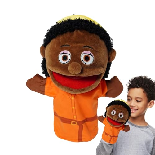 Puppet - Handpuppen | Black Family Hand Family Puppet | Puppet SML | Handpuppen für Kinder | Handpuppen für Kinder | Handpuppen für Kinder | Handpuppen für Kinder von Generisch