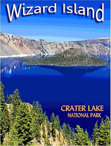 Puzzle 1000 Teile Crater Lake National Park Oregon Vereinigte Staaten Reise Druck Kunst Werbung Wandkunst Holzpuzzle Spielzeug Spiele für Erwachsene Kinder Kinder Jugendliche Geschenk von Generisch