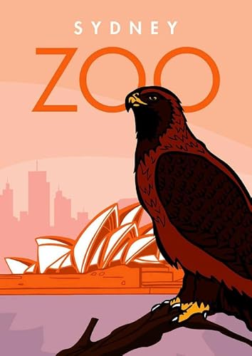 Puzzle 1000 Teile Sydney Australien Zoo Hawk Advertisement Travel Art Print Wandkunst Holzpuzzle Spielzeug Spiele für Erwachsene Kinder Kinder Jugendliche Geschenk von Generisch