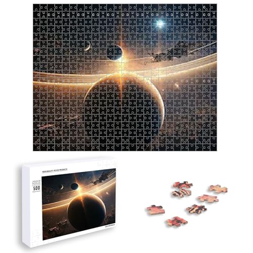 Puzzle 500 Teile Erwachsene,Personalisierte Puzzle,Puzzle Mit Ihren Eigenen Fotos Gestaltet, Puzzle Zum Selber Gestalten (52cm×38cm) von Generisch