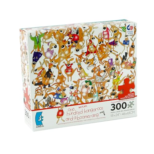 Puzzle Känguru 300 Teile, Puzzlespaß für Kinder und Erwachsene, Gedächtnistraining, Geduldsspiel, Lernpuzzle für Kinder ab 10 Jahren, tolle Geschenkidee Puzzle Känguru 300 Teile, Puzzlespaß für Kinder und Erwachsene, Gedächtnistraining, Geduldsspiel, Lernpuzzle für Kinder ab 10 Jahren, tolle Geschenkidee von Generisch