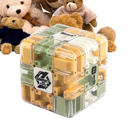 Puzzle -Labyrinth Cube - ABS 8.5x8.5x8.5cm | Puzzle Cube Interactive Maze Game | Roller Ball Rätsel Mazes Würfel Für Hirnteaser, Kinderlernen Und Täglich Spaßspielgebrauch Puzzle -Labyrinth Cube - ABS 8.5x8.5x8.5cm | Puzzle Cube Interactive Maze Game | Roller Ball Rätsel Mazes Würfel Für Hirnteaser, Kinderlernen Und Täglich Spaßspielgebrauch von Generisch