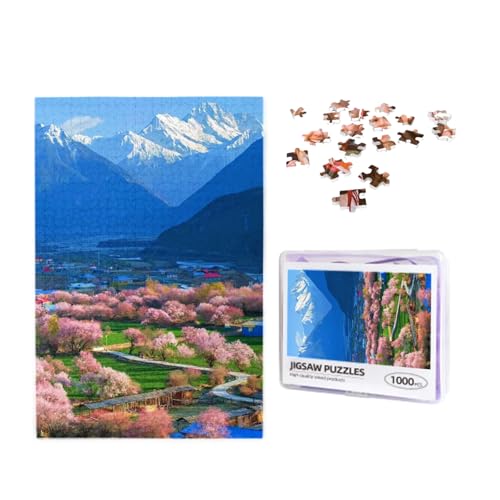 Puzzle Selber Gestalten 1000 Teile mit Eigenem Bild,Puzzle Foto Personalisiert,Custom Puzzle Selbst Gestalten mit Foto 300/500/1000 für Paare Valentinstag Graduierung Hochzeit Geburtstag (B1000 Teile) von Generisch