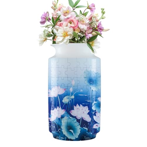 Puzzle -Vase - Blumentopf, Montage -Kit | Handwerksspielzeug, Kreative Modelldekoration, Künstlerisches Haus Ornamentsprojekt, Handgefertigtes Dekoratives Stück Elegant Puzzle -Vase - Blumentopf, Montage -Kit | Handwerksspielzeug, Kreative Modelldekoration, Künstlerisches Haus Ornamentsprojekt, Handgefertigtes Dekoratives Stück Elegant von Generisch