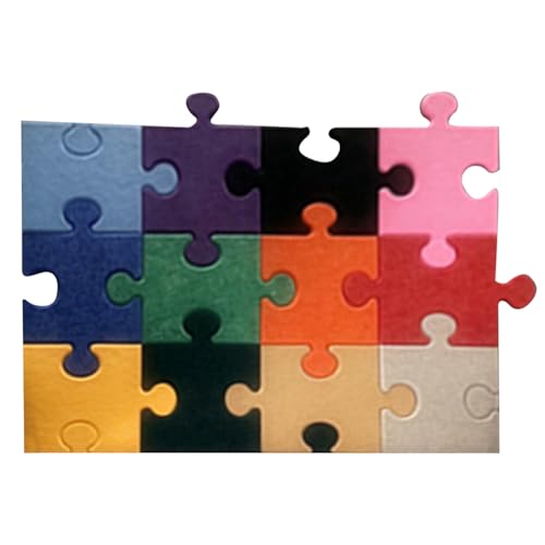 Puzzlematte Bodenmatte,12-teilige Regenbogen Spielmatten für Kinder | Dekorative Bodenfliesen Deko für Schlafzimmer Spielzimmer Kinderzimmer Krabbeldecke Kleinkind Baby Spielbereich Puzzlematte Bodenmatte,12-teilige Regenbogen Spielmatten für Kinder | Dekorative Bodenfliesen Deko für Schlafzimmer Spielzimmer Kinderzimmer Krabbeldecke Kleinkind Baby Spielbereich von Generisch