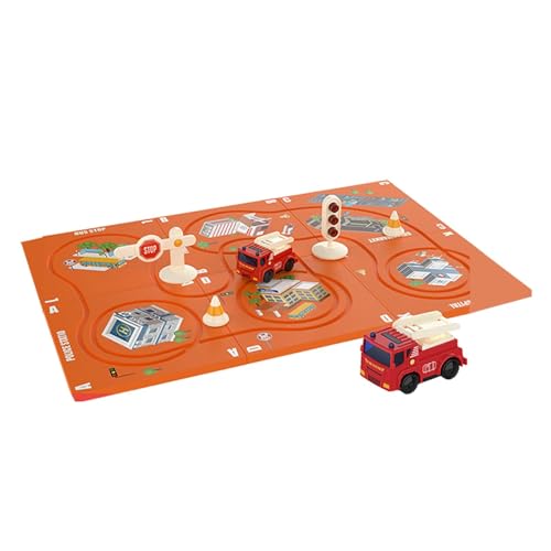 Puzzles Track Play Toy Vehicle,Puzzle Car Tracks with Vehicles | Lustiges Spielzeug zum Bauen von Eisenbahnwaggons,Lustiges, lustiges Eisenbahnauto-Bauspielzeug, entwicklungsförderndes pädagogisches E von Generisch