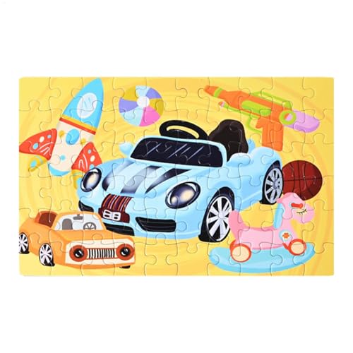 Puzzles für Kinder,Puzzles für Kleinkinder - 60 Stück Cartoon-Puzzles für Kinder, Reisespiele - Spielzeug für die frühe Kindheit, Aufklärungsspielzeug, Tierpuzzles zum Lernen von Generisch