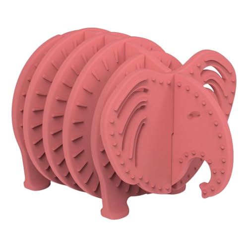 Puzzlespiel, Silicon Animal Puzzle | Silikon -Elefantenverriegelungsssenor -Puzzle | Vorschullernaktivität, pädagogische intellektuelle 3D -Versammlung Spielzeug für und Mädchen von Generisch