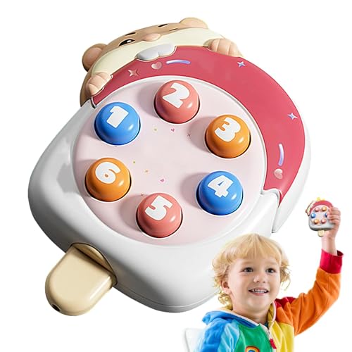 Quick Push Game, Handheld Press Game, Electronic Handheld Game, Interactive Stress Relief Toy, Press Button Game for Kids, Stress Relief Game for Kids, Handheld Press Toy, Quick Push Electronic Toy von Generisch