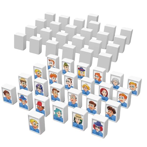 Rate Brettspiel, Card Game | Fun & Active Skills Aktivität,Kinderbrettspiel, unterhaltsame interaktive Aktivitäten für Familien, Reisespielzeug für Kinder im Vorschulalter über 3+, 2 Spieler Rate Brettspiel, Card Game | Fun & Active Skills Aktivität,Kinderbrettspiel, unterhaltsame interaktive Aktivitäten für Familien, Reisespielzeug für Kinder im Vorschulalter über 3+, 2 Spieler von Generisch