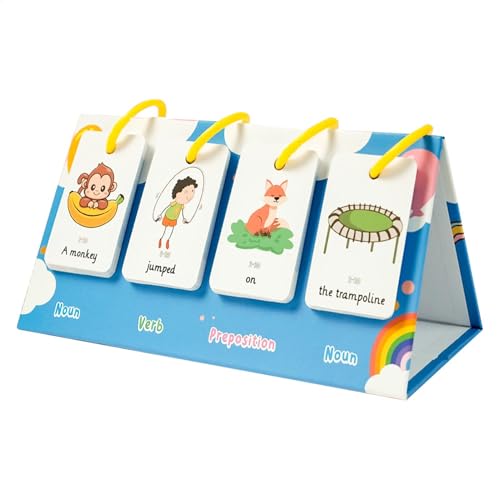 Reading Set, Sentence Building Cards, Learning Charts Cards, Phrase Training Chart, Kindergarten, School Learning Activity, Family Learning, Classroom Sentence Buildin von Generisch