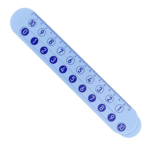 Rechenschieber | Lernen Sie Zahlenlineale, Kreatives Mathematisches Zählen | Lustiges Zählspielzeug Und Zahlenlineal-Set | Pädagogisches Vorschul-Lernspielzeug Für Und Mädchen, Zum Erlernen Frü von Generisch